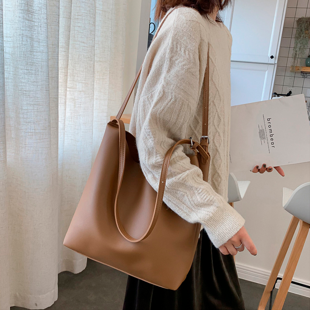 Gangnam Tote - Brown